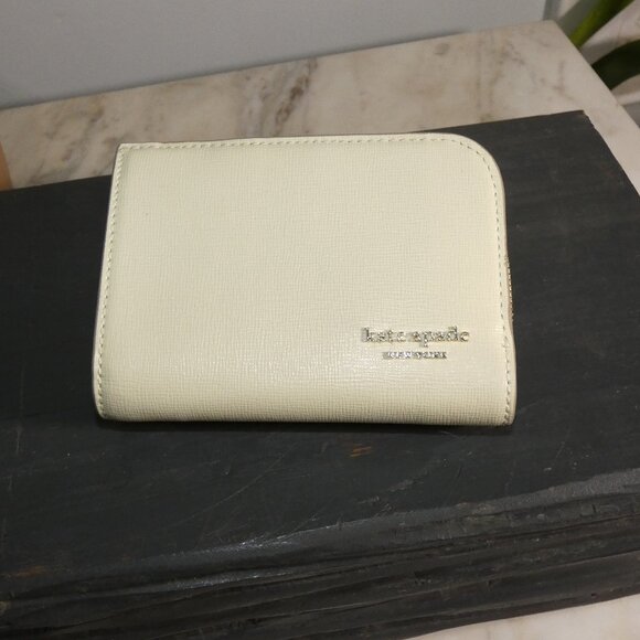 kate spade new york Devin Small Compact Wallet Sweet Cream - Picture 5 of 16